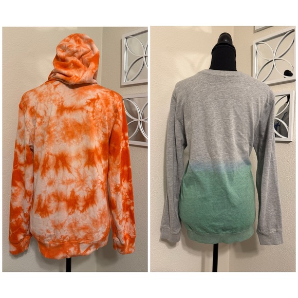 2-Pack U.S Polo Assn Orange/White & Gray/Green Hoodie’s - Picture 2 of 9